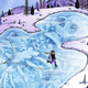 Illustration for article titled Concept Art Writing Prompt: A giants skeleton slumbers beneath a frozen lake